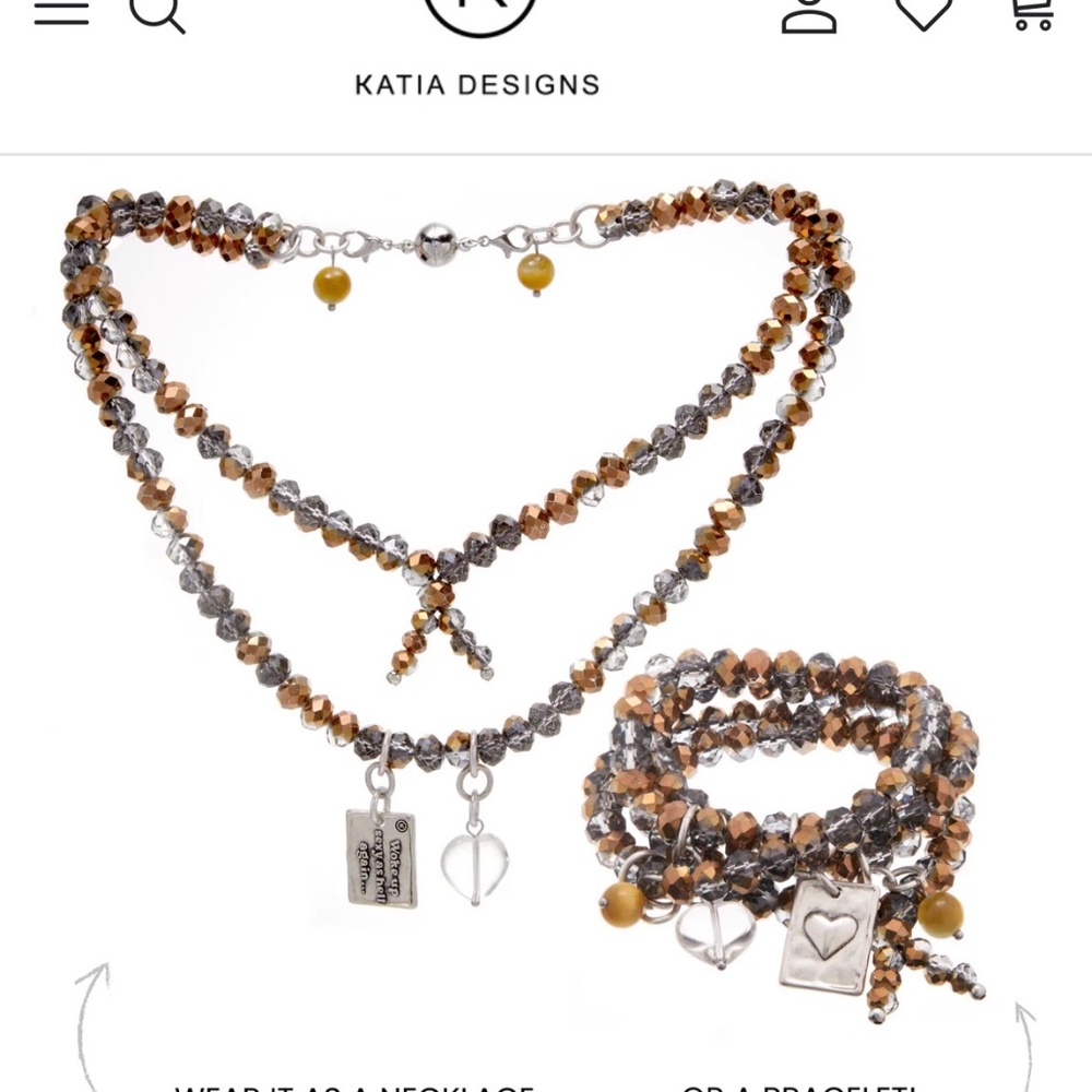 Katia Designs Boho Wrap Bracelet Sparkling Tricolor - Picture 5 of 5